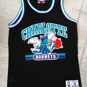 Mitchell and Ness Charlotte Hornets Jersey size small